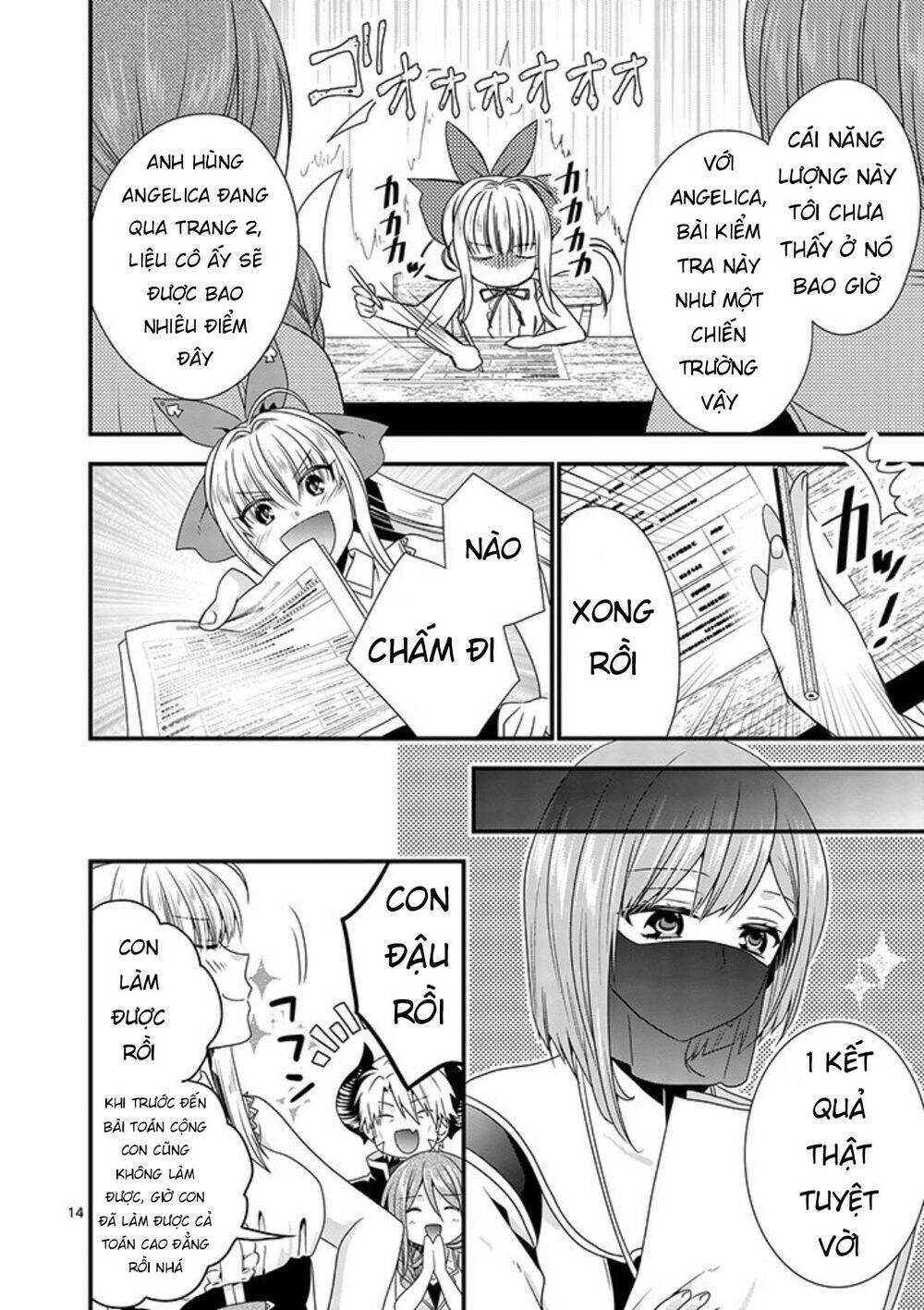 ma vương cưới mẹ của nữ anh hùng chapter 14 15