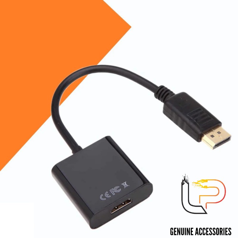 Cáp chuyển đổi 1 chiều từ Displayport to HDMI (không chuyển ngược lại)