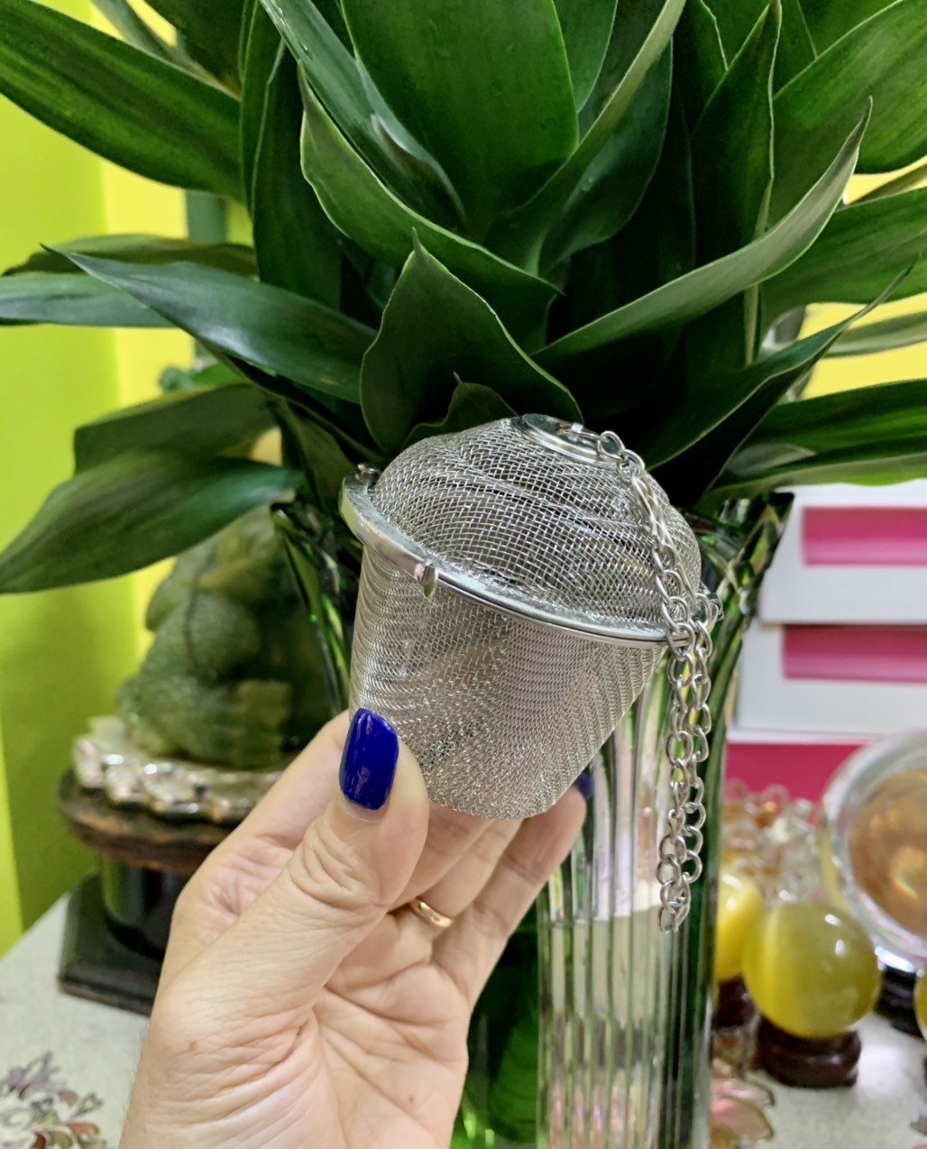 Lọc gia vị inox 4.2cmx6.2cmx4cm