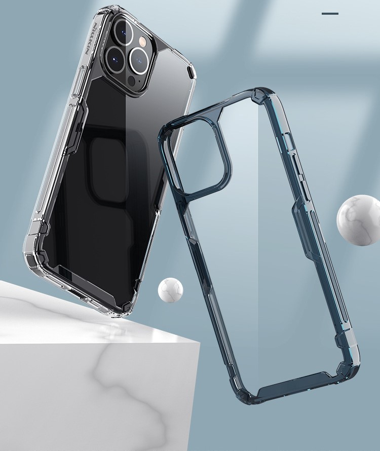 Ốp Lưng Nillkin Nature TPU Pro dành cho iPhone 14 / 14 Max/ 14 Pro / 14 ProMax - Hàng Chính Hãng