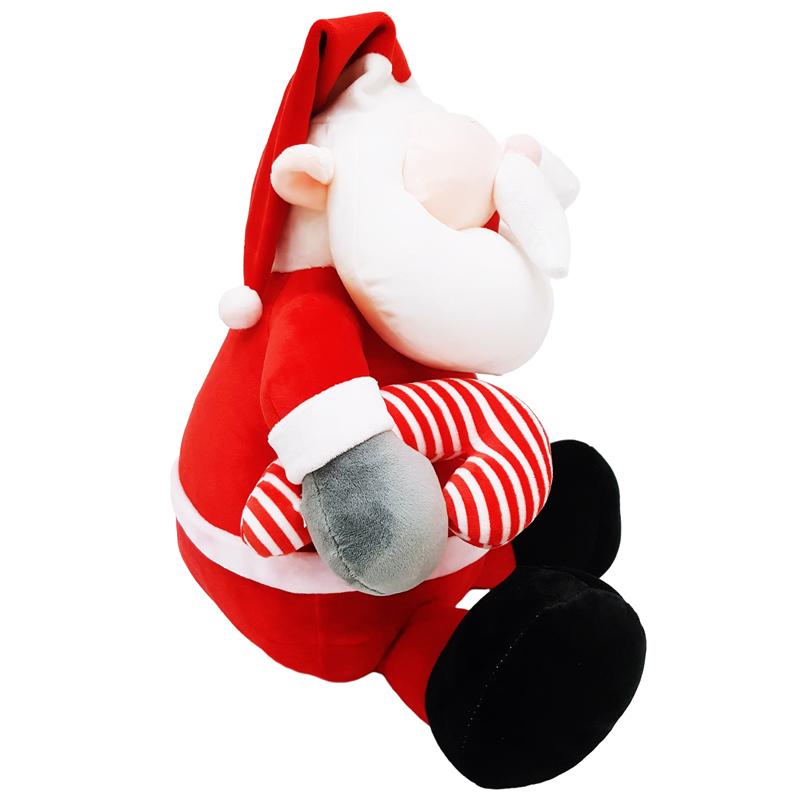 Thú Nhồi Bông Ông Già Noel Mặc Áo Thêu 70 cm - ZooZoo 70310