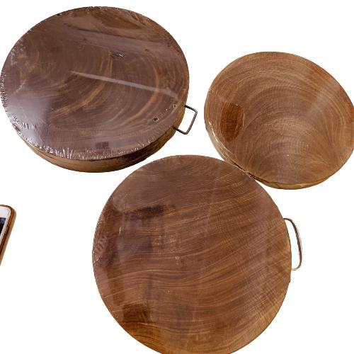 Đường kính 30cm dày 4cm nguyên khối, không tâm