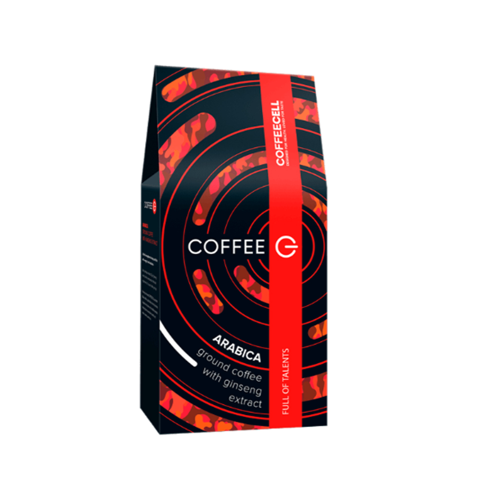 Cà Phê Rang Xay Coffee G Arabica với Nhân Sâm Hoàng Đế - COFFEECELL - Hàng Chính Hãng