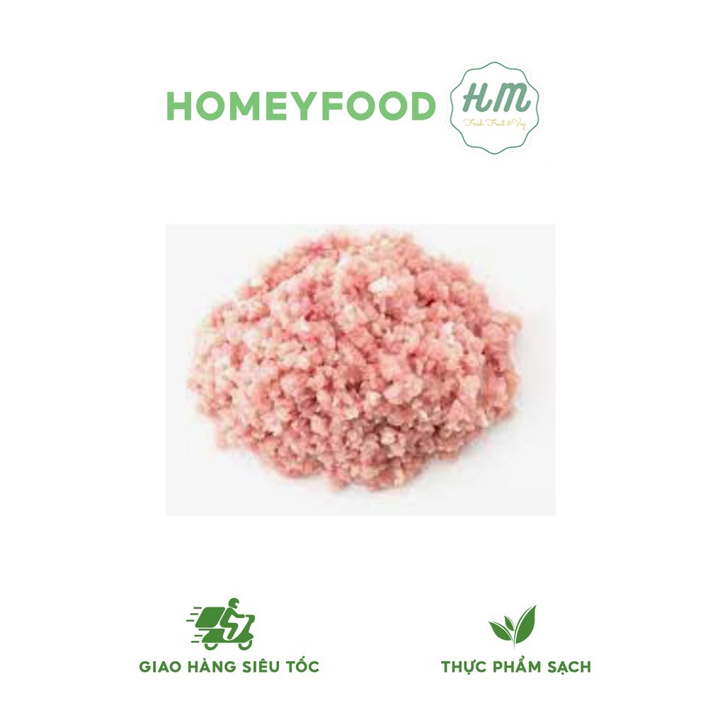 Thịt Lợn Băm Ngon Sạch Giao Siêu Tốc 1h