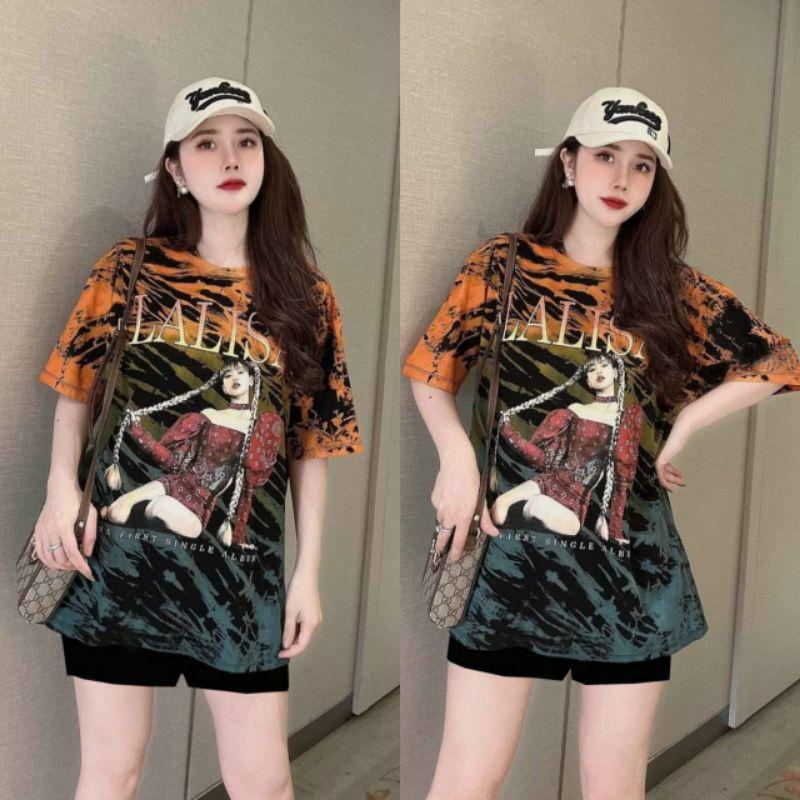 SÉT BỘ THỂ THAO FORM RỘNG PHỐI HỌA TIẾT CÔ GÁI