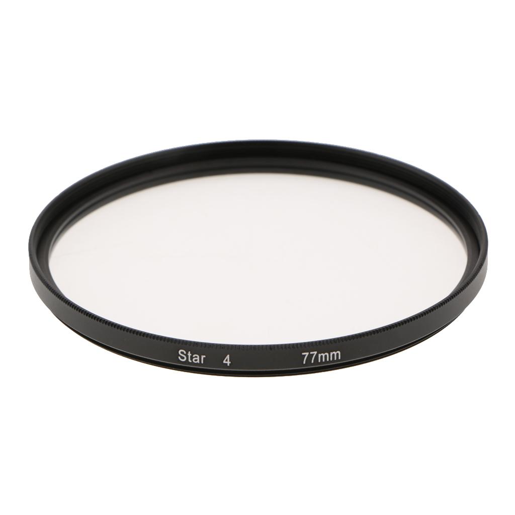 77mm Cross Screen/ Filter with Sparkling, Fantastic Effect