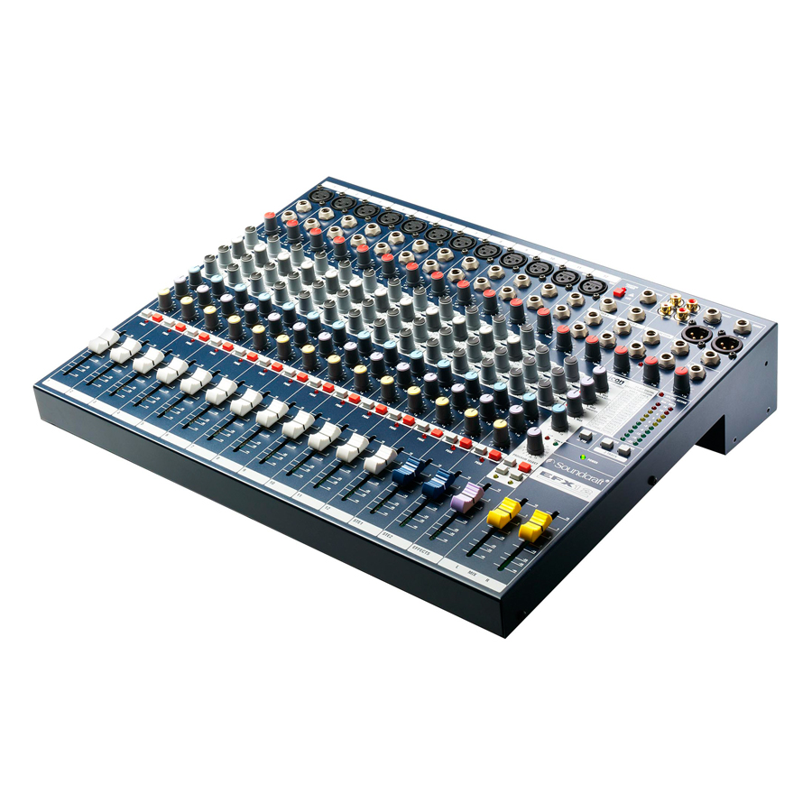 Bộ Trộn Âm Thanh Soundcraft EFX12 Console - Hàng Chính Hãng