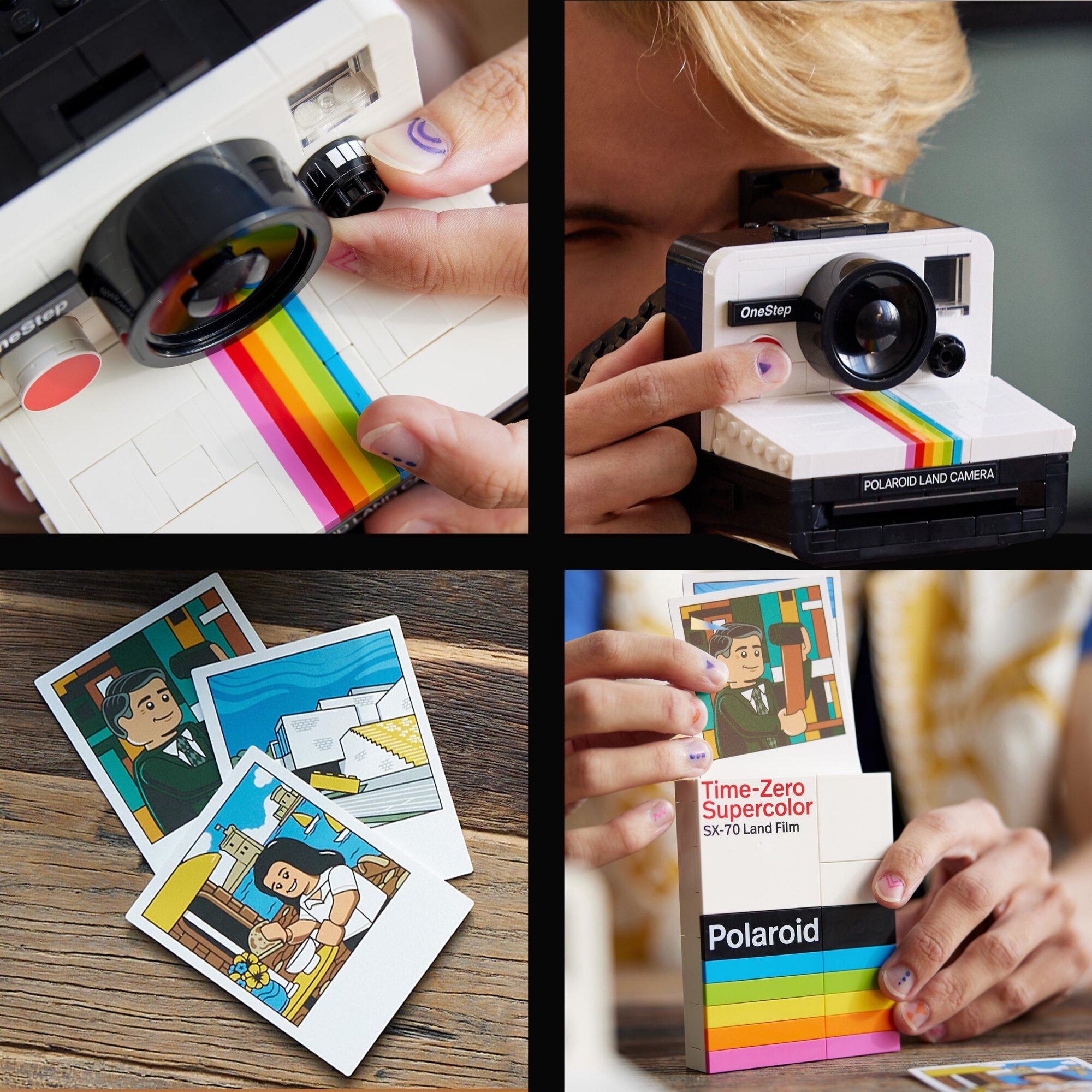 LEGO 21345 - Máy ảnh Polaroid OneStep SX-70