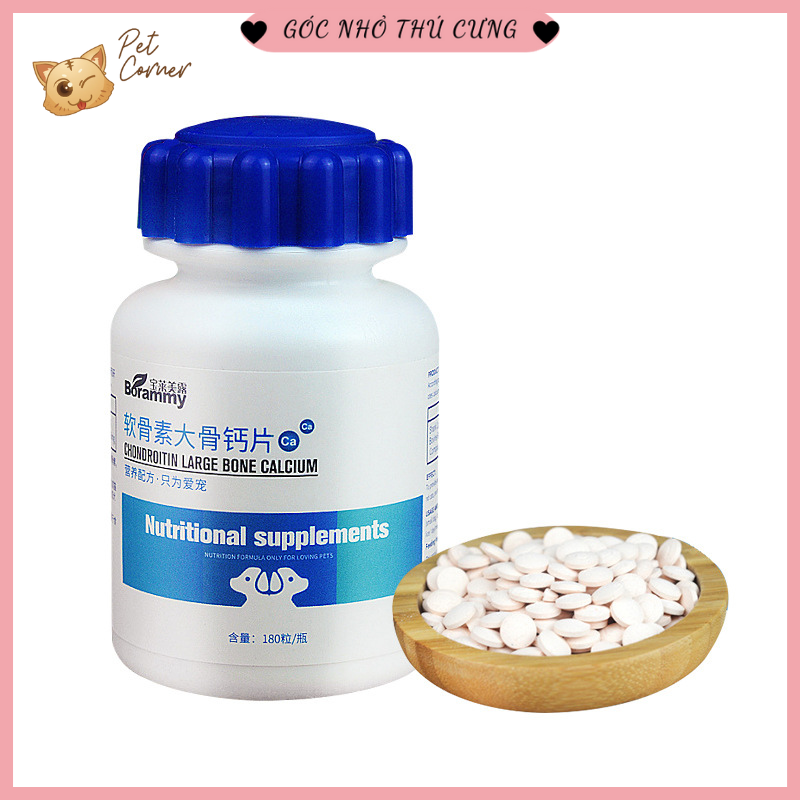 Vitamin cho chó mèo Borammy bổ sung dinh dưỡng cho thú cưng