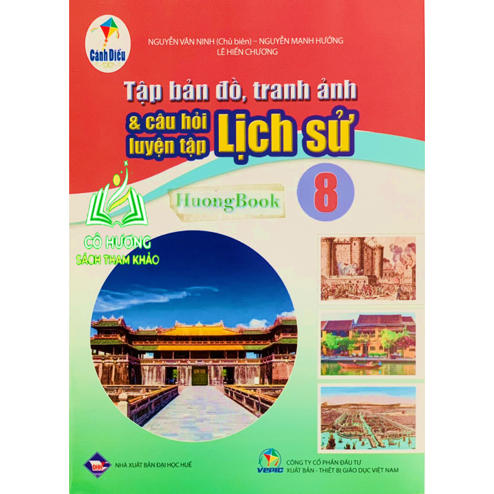 Sách - Tập bản đồ tranh ảnh & câu hỏi luyện tập Lịch sử 8