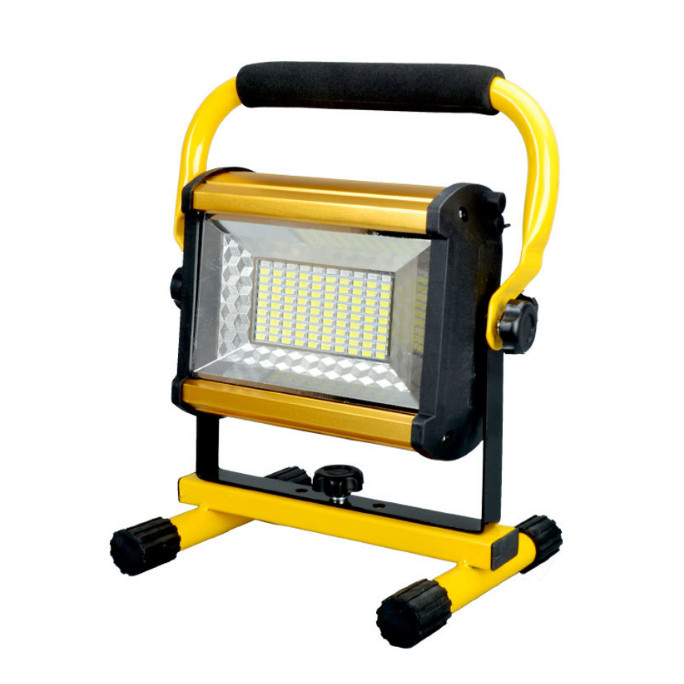 Đèn 100 Led siêu sáng sạc điện, công suất lớn, chiếu sáng xa