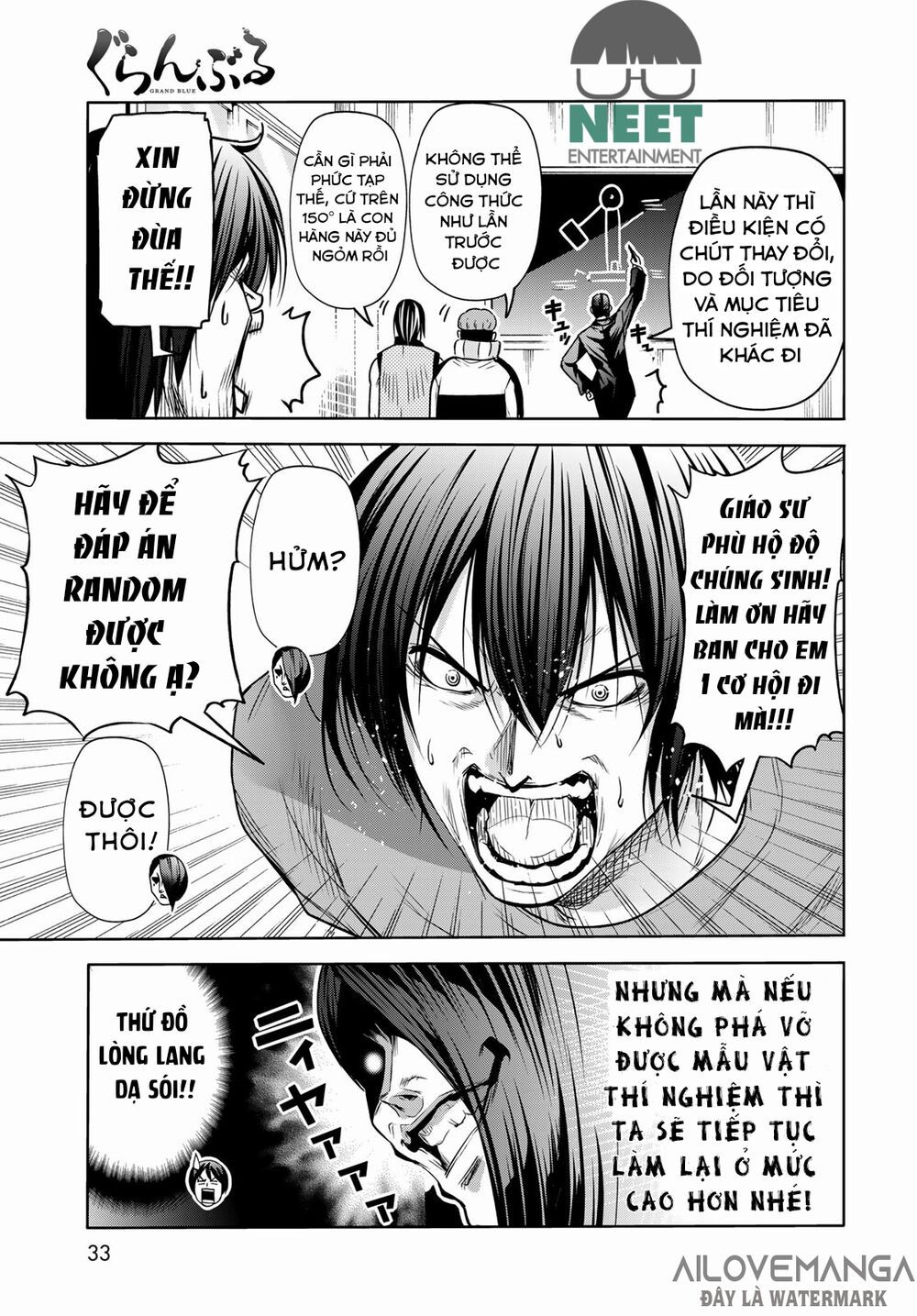cô gái thích lặn - grand blue chapter 74 29