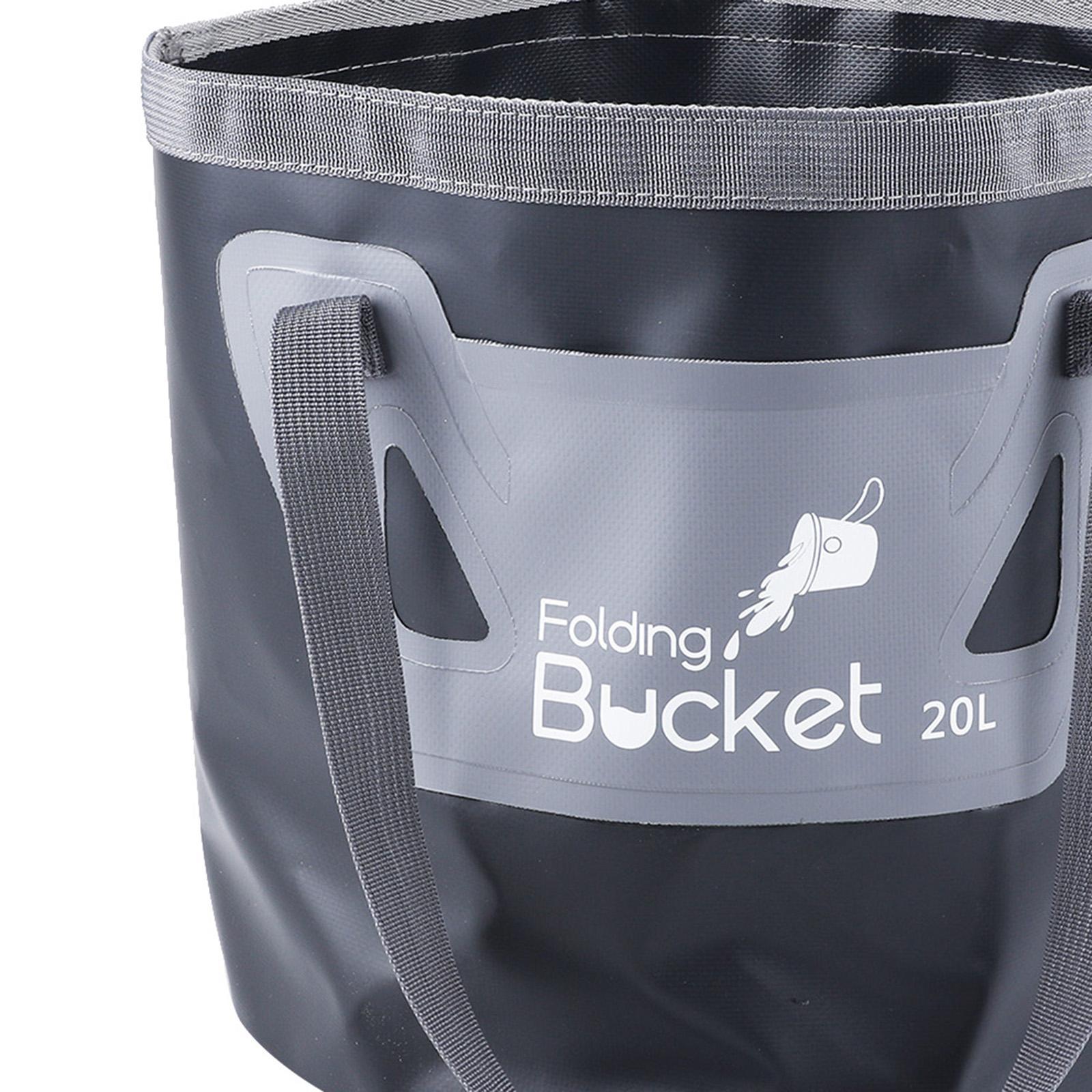 Collapsible Bucket Collapsible Wash Basin Foldable Water Bucket Outdoor Foot Bucket for Soaking Feet Water Storage Container for Hiking Pool