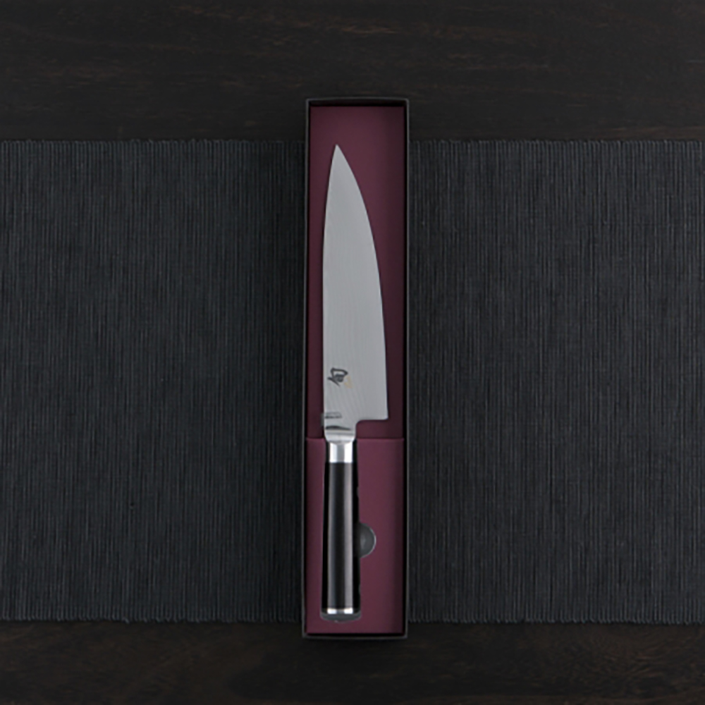 Dao bếp Nhật cao cấp KAI Shun Classic Chef - Dao thái thịt cá thép Damascus 69 lớp DM0706 - dao bếp Nhật chính hãng