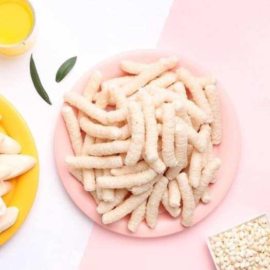 Bánh gạo lứt ăn dặm hữu cơ cho bé vị khoai lang tím Alvins 25g, Bánh ăn dặm cho bé