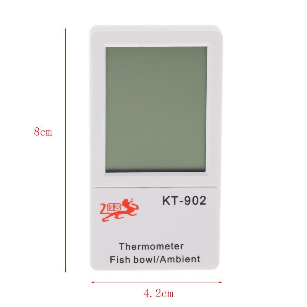 New LCD Digital Fish Reptile Aquarium Tank Water/Indoor Thermometer Temperature