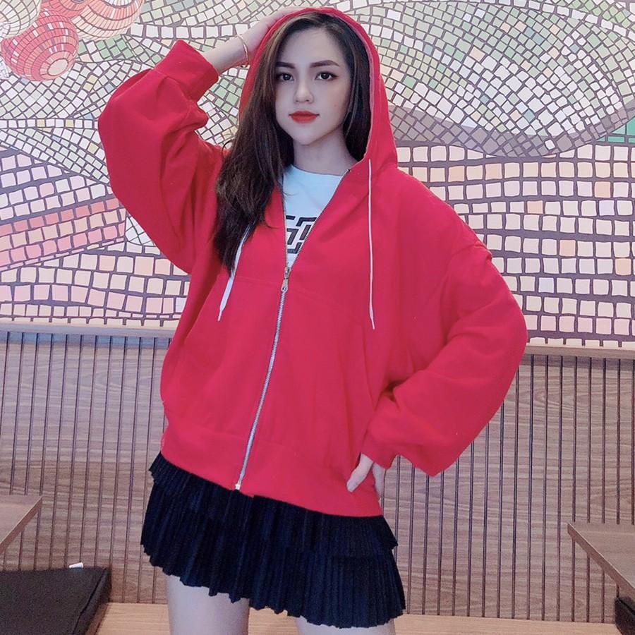 ÁO HOODIE - ÁO KHOÁC NỈ NGOẠI Tay Phồng