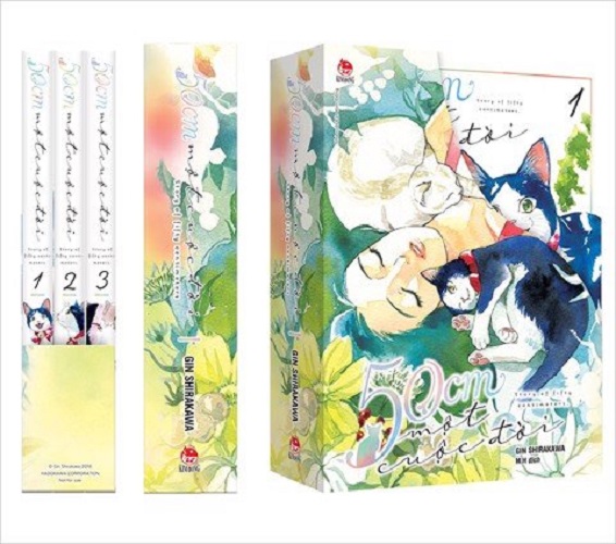 Sách - 50cm một cuộc đời - boxset 3 cuốn