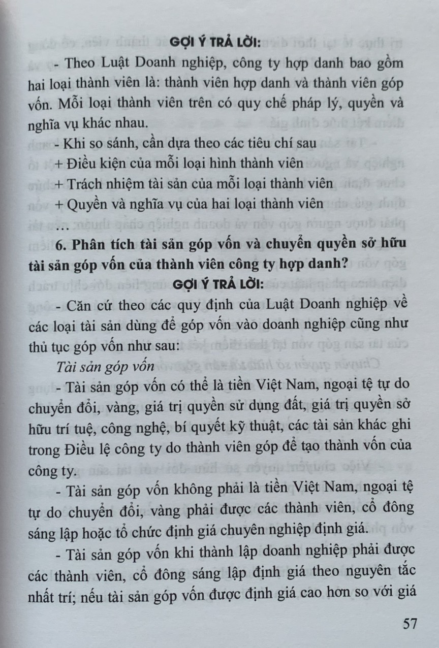 Hướng Dẫn Môn Học Luật Thương Mại (tập 1 và 2)