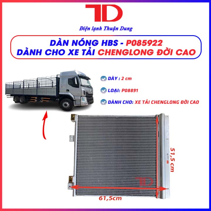 Dàn nóng HBS - P085922 Chenglong đời cao - Điện Lạnh Thuận Dung