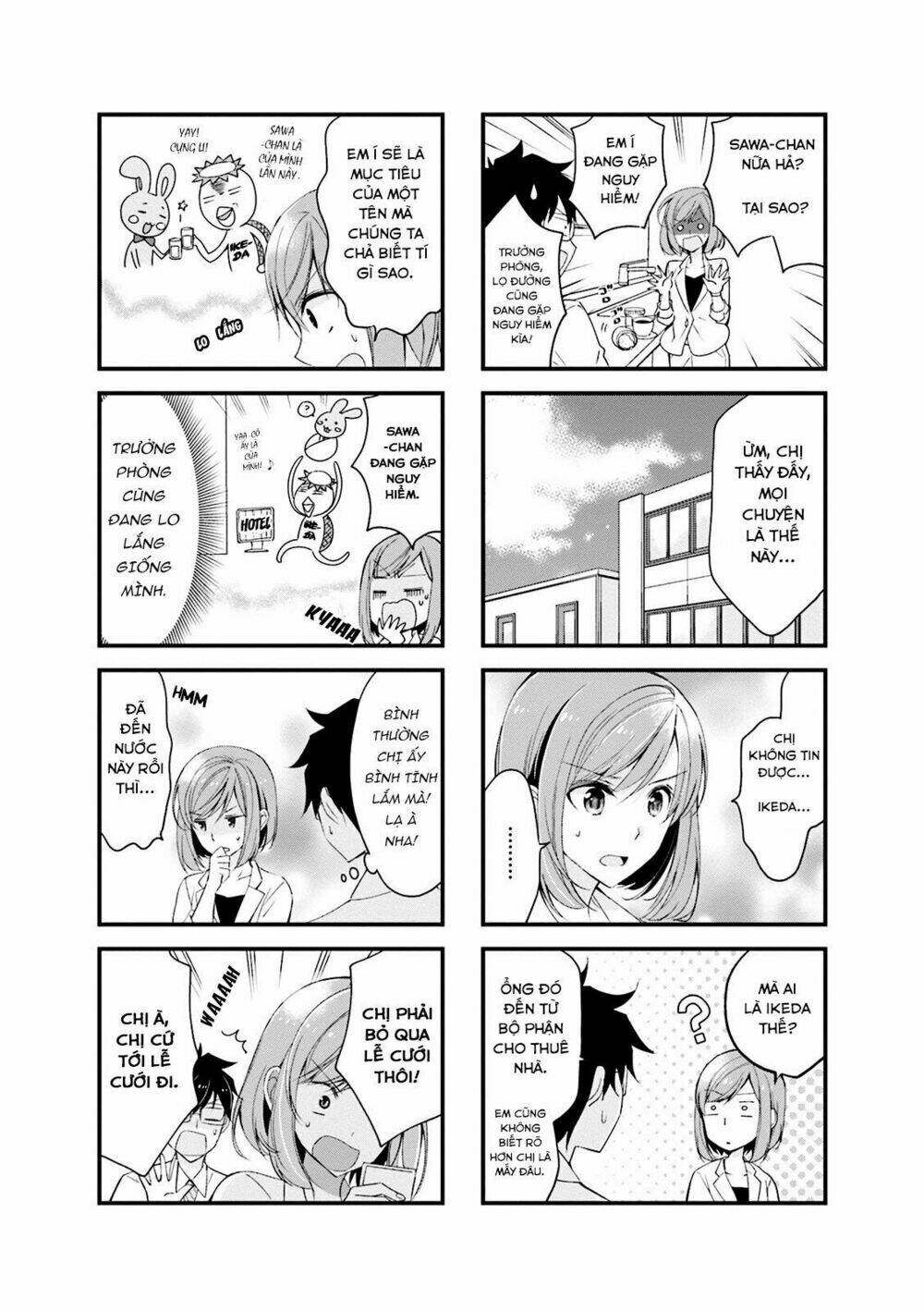 senpai nhỏ nhắn của tôi rất dễ thương chapter 13 7