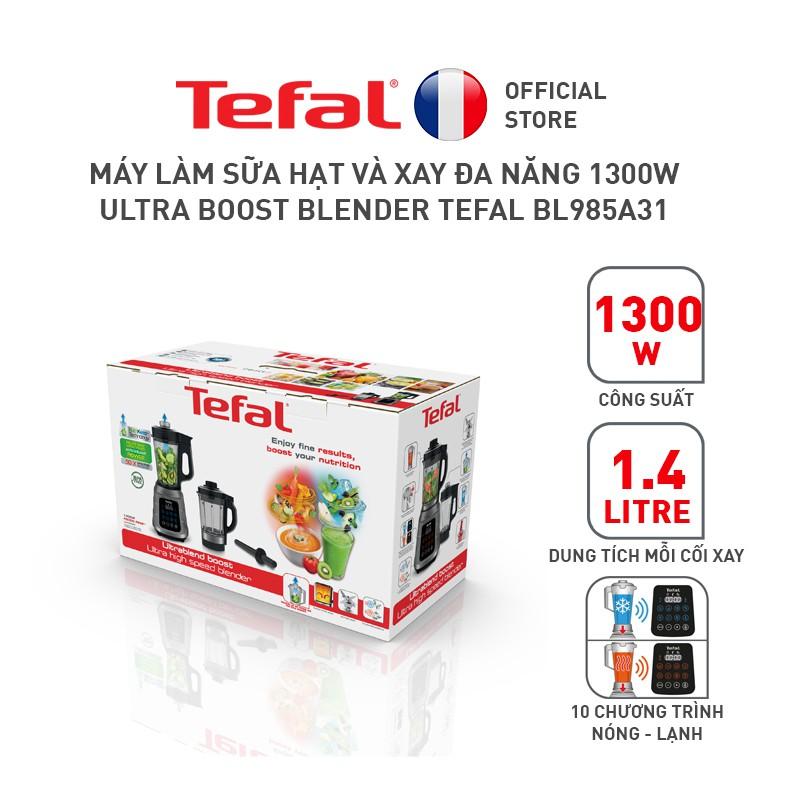 Máy làm sữa hạt, xay nấu đa năng Tefal BL985A31 1300W 1.75L- Hàng Chính Hãng