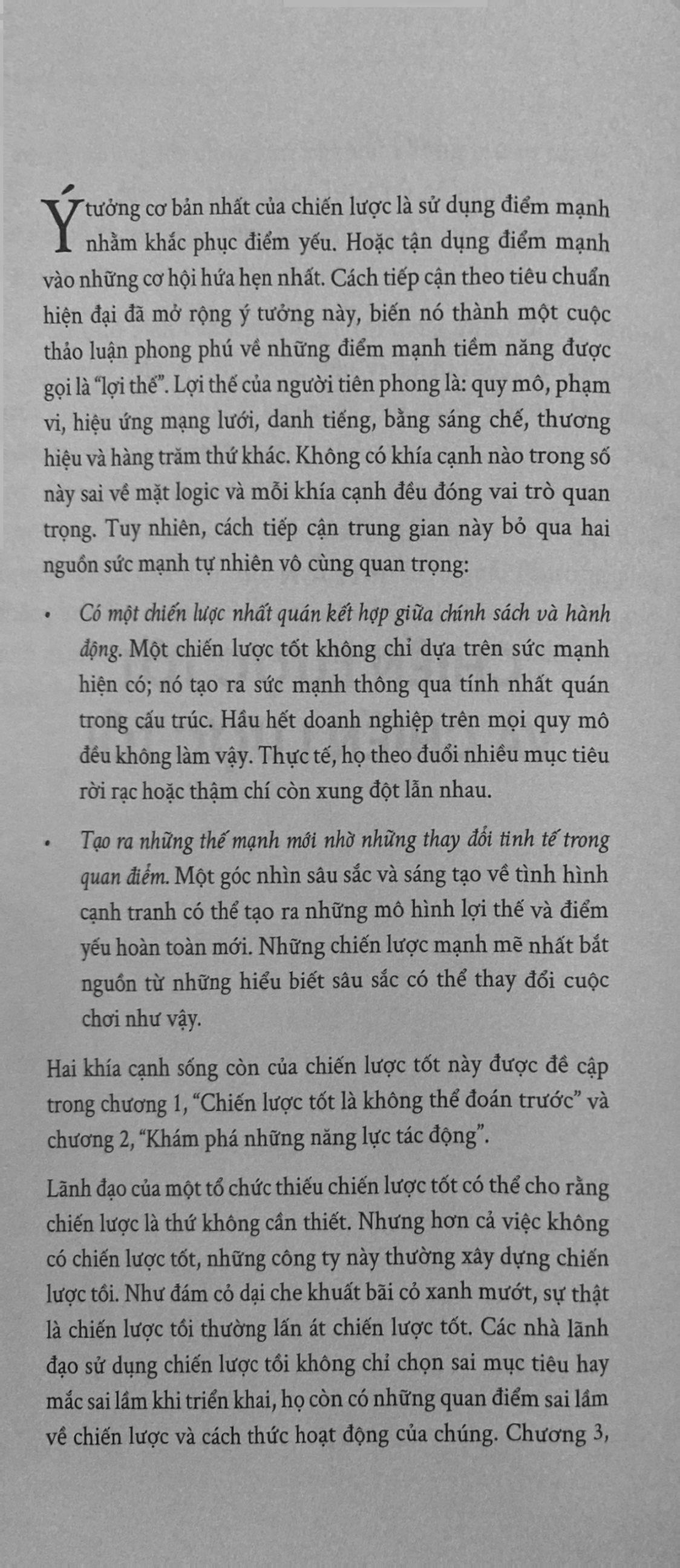 Good Strategy Bad Strategy - Chiến Lược Tốt Và Chiến Lược Tồi - Giã Từ Những Ý Niệm Viển Vông Và Định Nghĩa Lại Về Chiến Lược