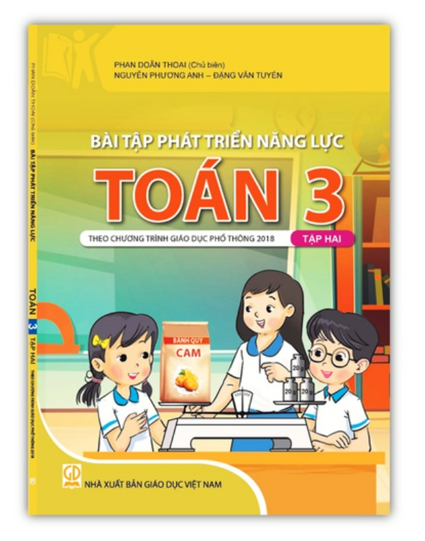 Sách - Bài Tập Phát Triển Năng Lực Toán Lớp 3 - Tập 2 ( theo chương trình GDPT 2018 )