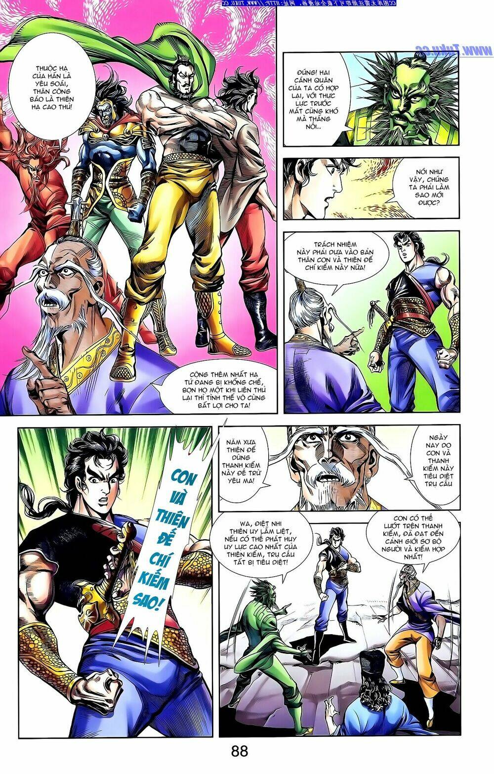 thiên tử truyền kỳ 1 - cơ phát khai chu bản chapter 147 18