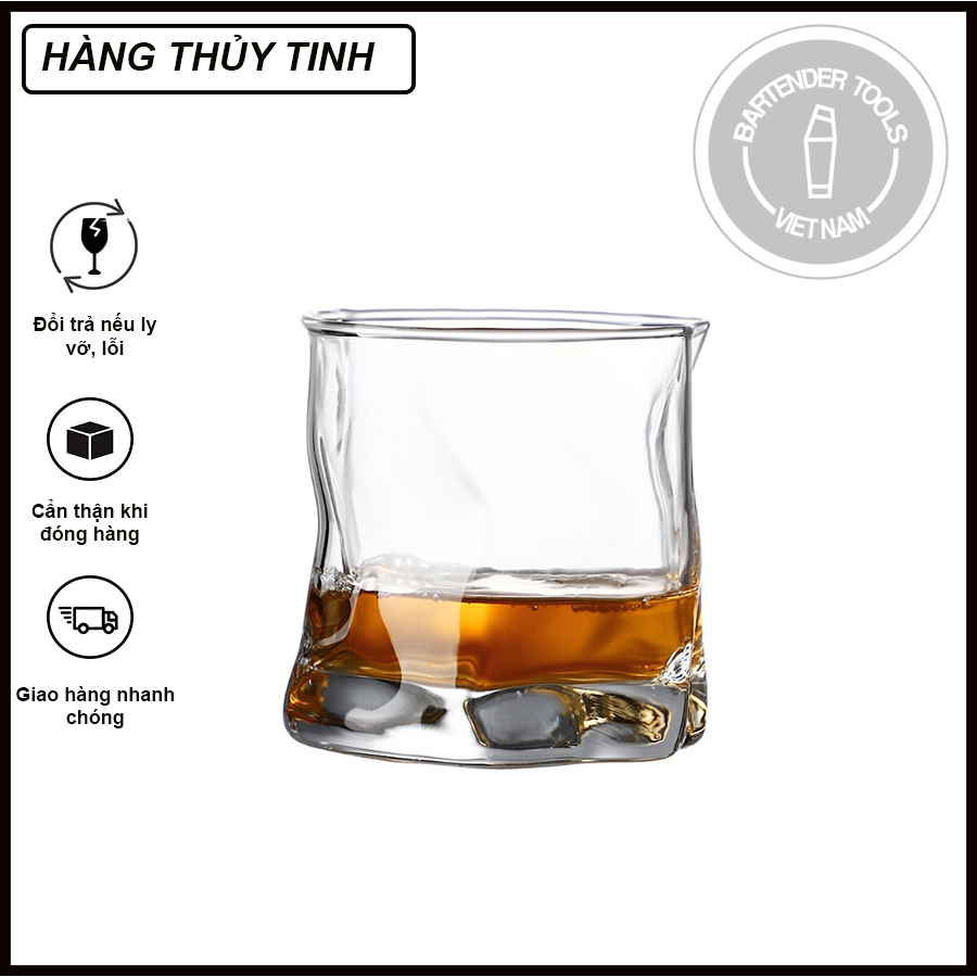 Rocking glass - Ly thủy tinh sóng