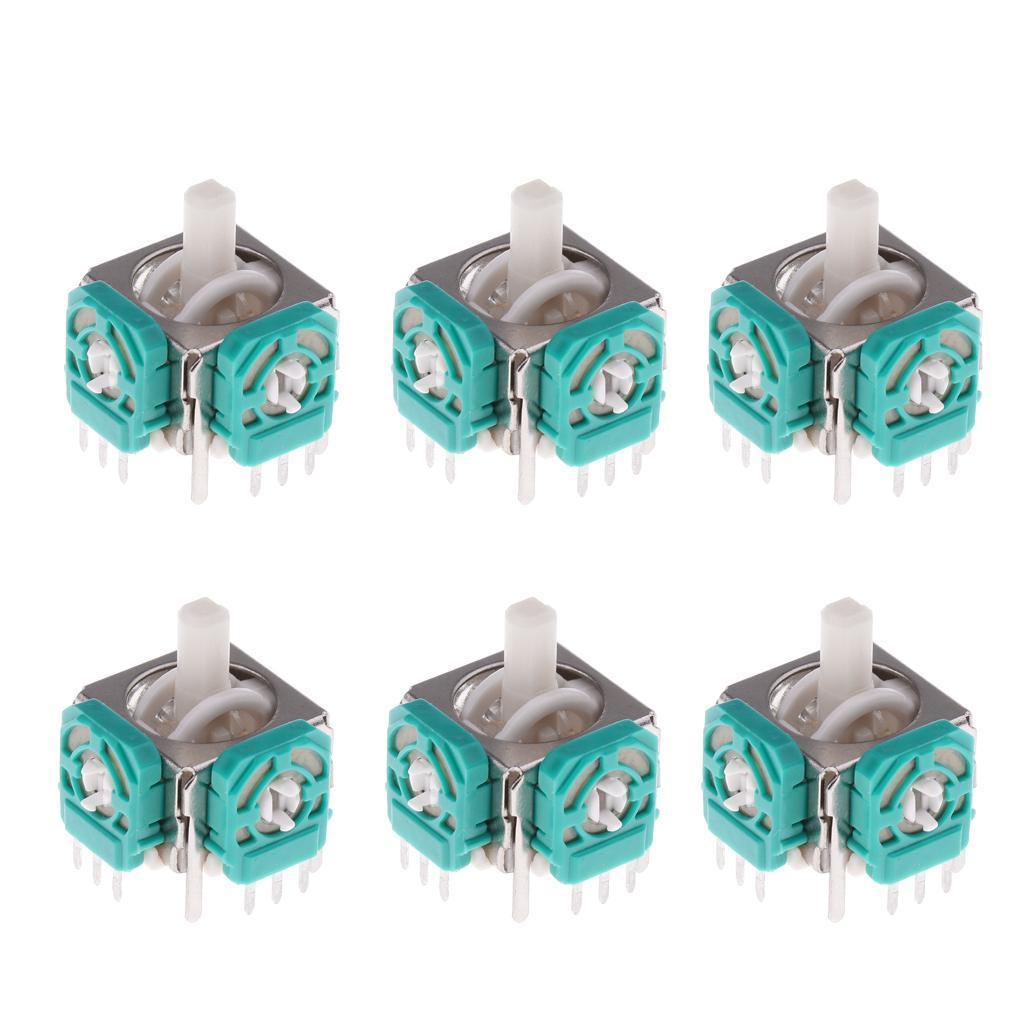 6x Analog Joystick Stick Switch Replacement for GameCube Controller