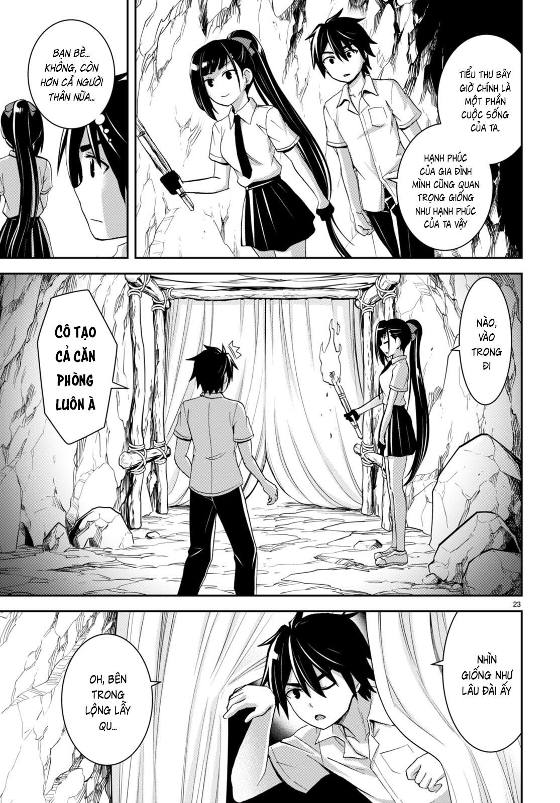 isekai yurutto survival seikatsu: gakkou no minna to isekai no mujintou ni tenishitakedo ore dake chapter 18 22