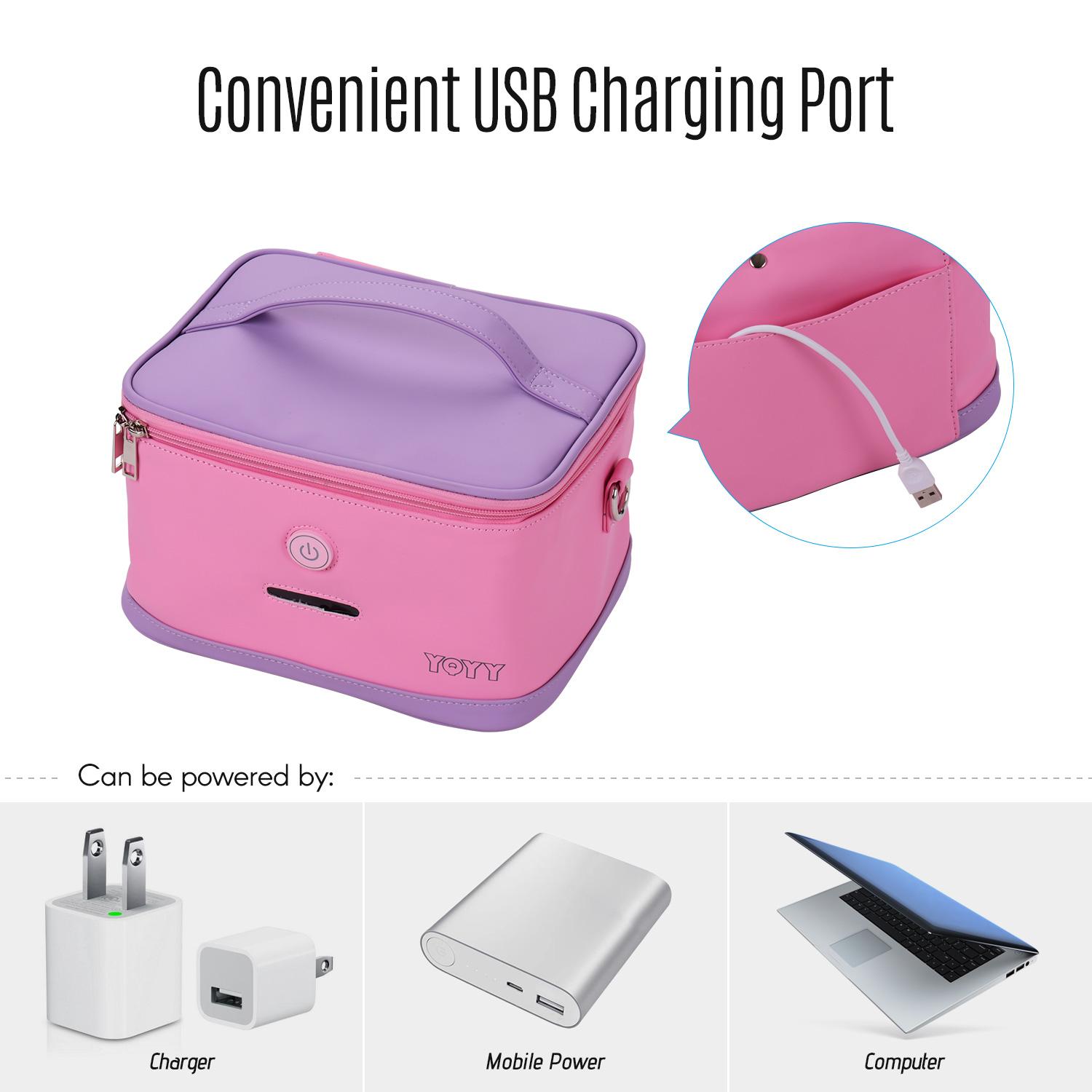 Multifunctional UV Cleaner UVC Light Cleaning Box Ultraviolet Portable Bag for Baby Items Underwear Toothbrush Cosmetic
