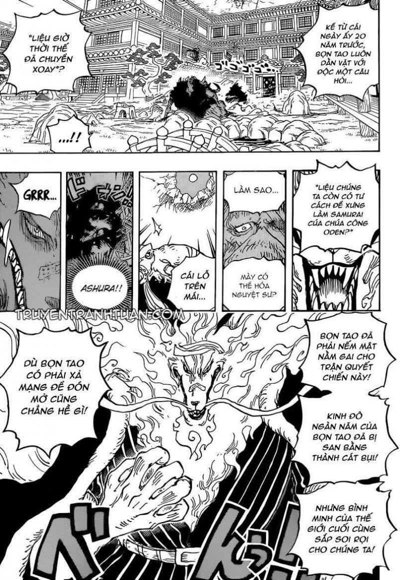 đảo hải tặc - one piece chapter 1023 14
