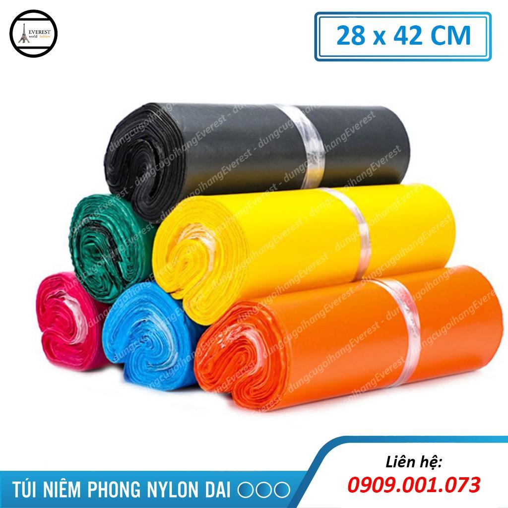 Túi gói hàng niêm phong size 28x42cm, lớp keo dán siêu tiện lợi, hàng có sẵn (1 kg