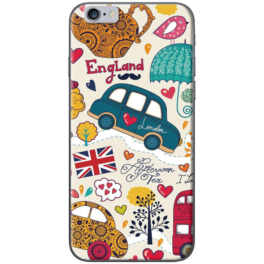 Ốp Lưng Dành Cho iPhone 6/ 6S Và iPhone 6 Plus/ 6S Plus - Họa Tiết England