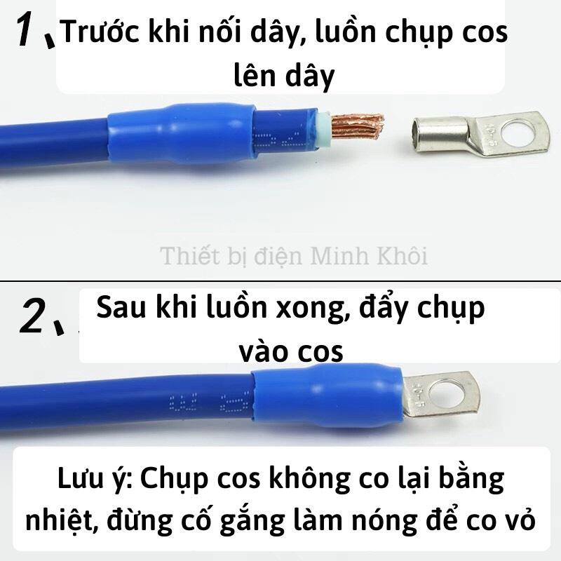 Mũ chụp đầu cosse, đầu chụp cos sc, nón chụp cos,bọc nhựa đầu cos,chụp nhựa đầu cos, chụp cos