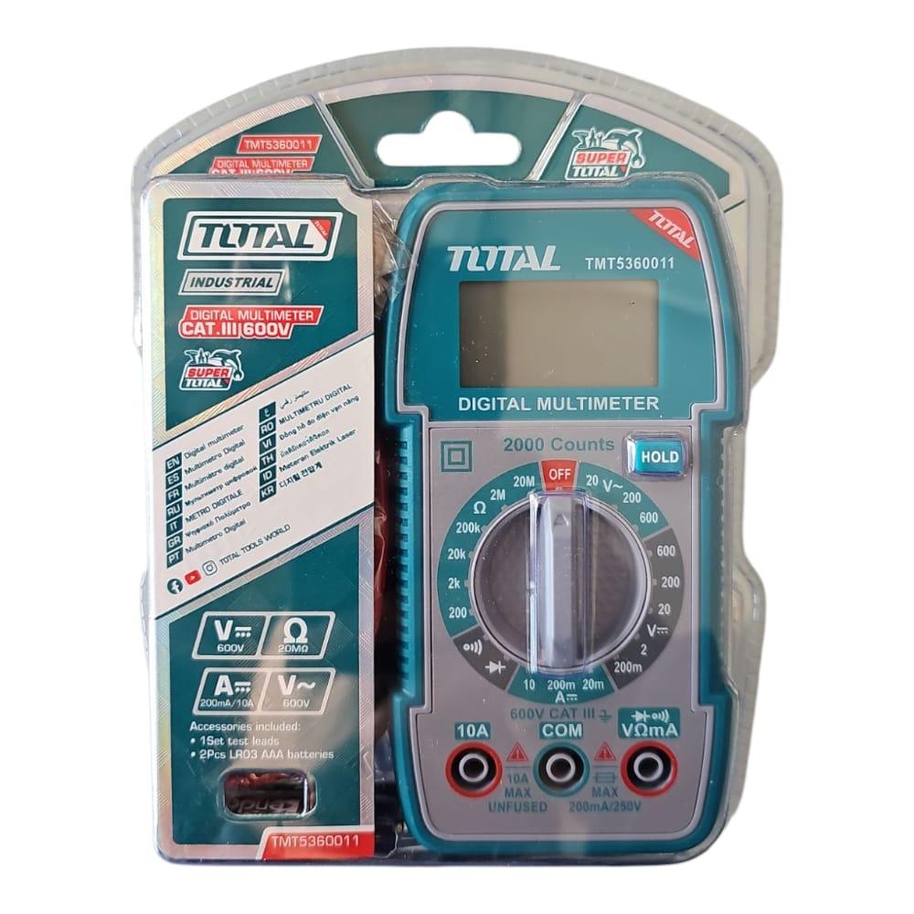 ĐỒNG HỒ VẠN NĂNG KỸ THUẬT SỐ TMT5360011 TOTAL -HÀNG CHÍNH HÃNG