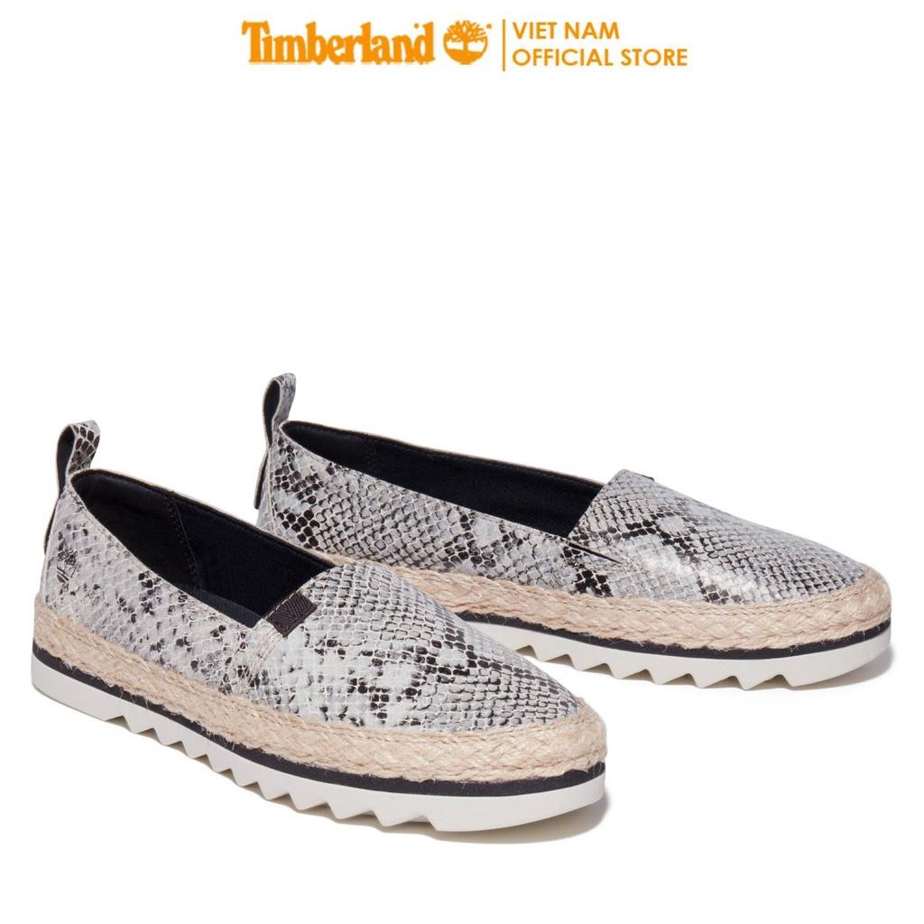 Giày Lười Nữ Barcelona Bay Leather Slip-on Shoes Họa Tiết Timberland TB0A24DEX0