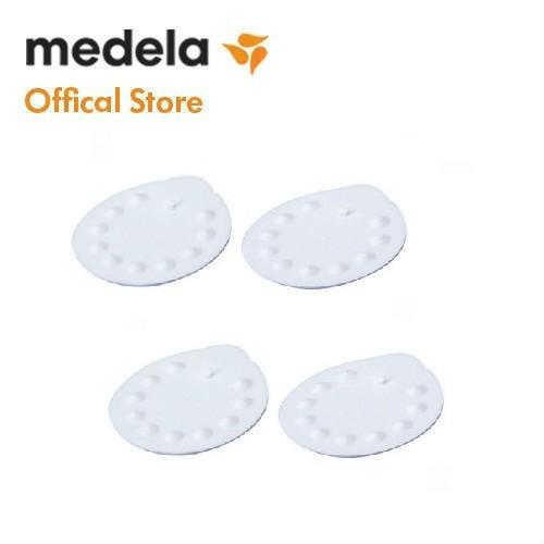 Medela - Phụ kiện máy hút sữa,  combo 4 van trắng dùng cho máy Pump, Swing, Mini, Harmony