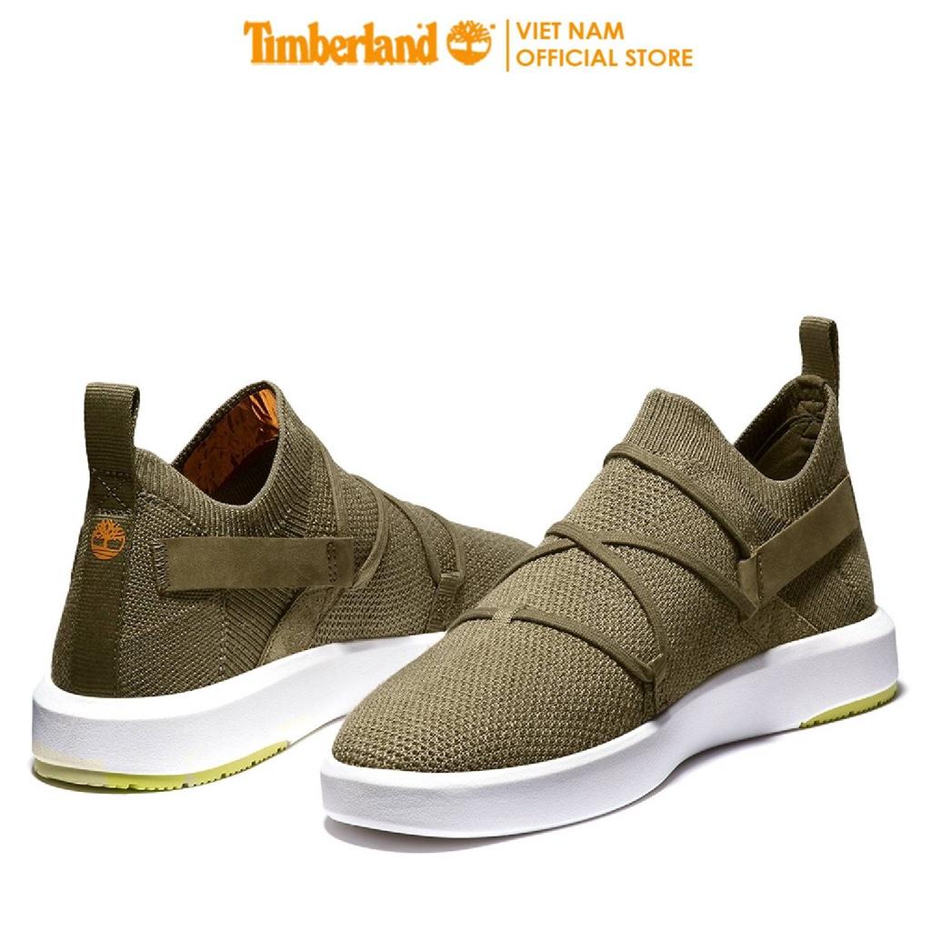 Giày Lười Nam Timberland Truecloud EK+ White Canvas TB0A25YA