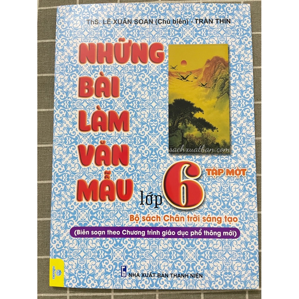 Sách Những bài làm văn mẫu lớp 6 Tập 1 + Tập 2 - Chân trời sáng tạo