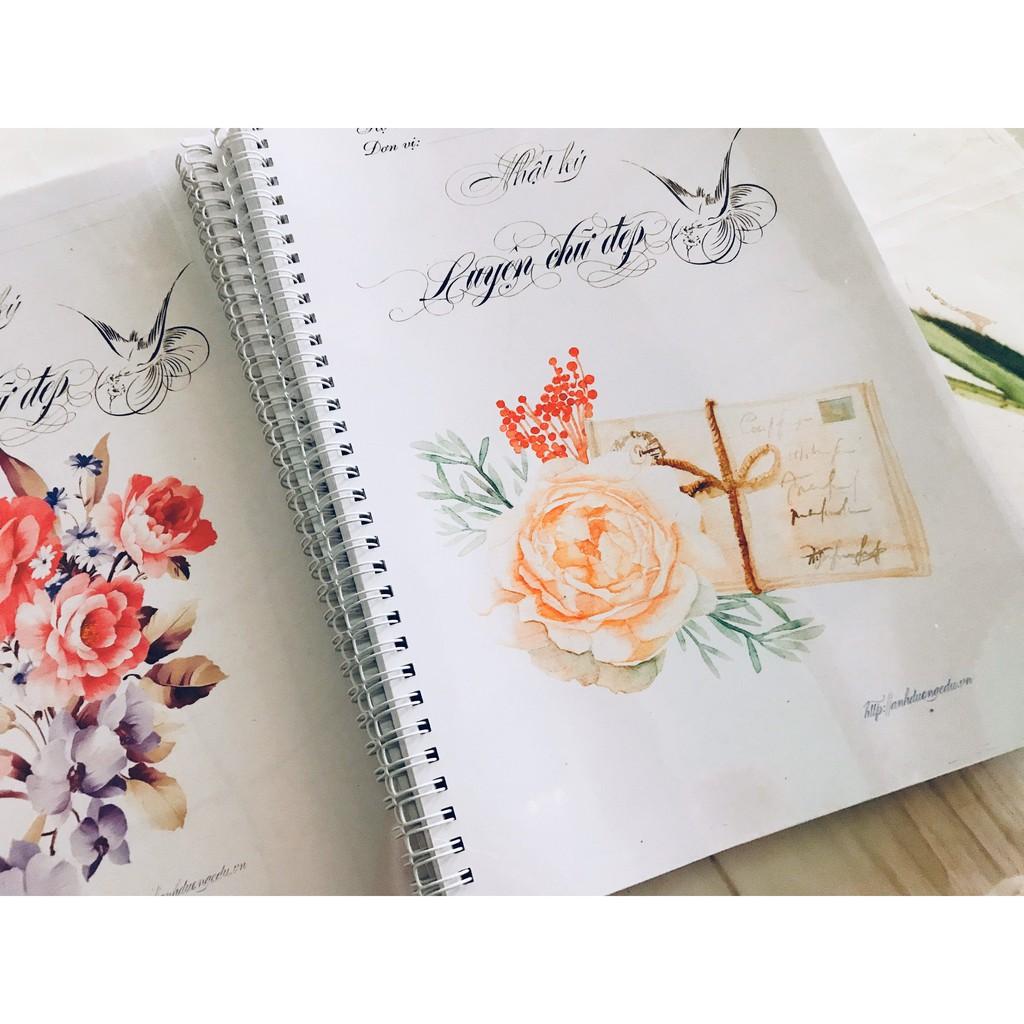 Sổ nhật kí luyện chữ đẹp