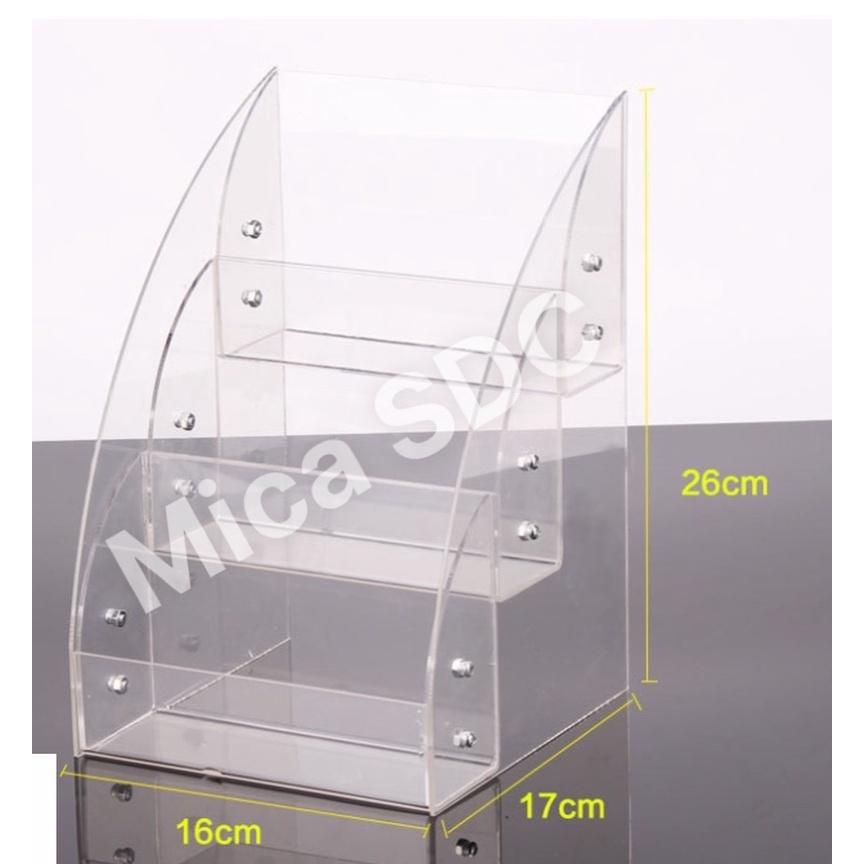 Khay Mask - Khay để mặt nạ - Kệ mica trưng bày mặt nạ