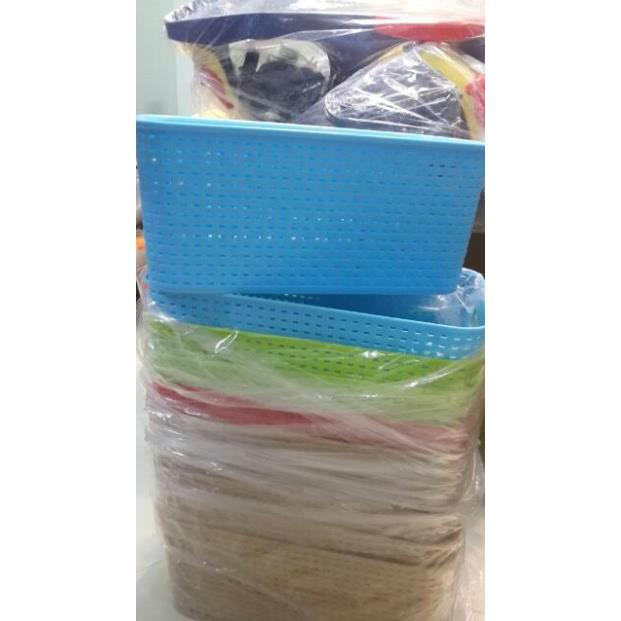 Rổ chữ nhật đựng quần áo đồ văn phòng rất gọn gàng và ngăn nắp 3 cỡ