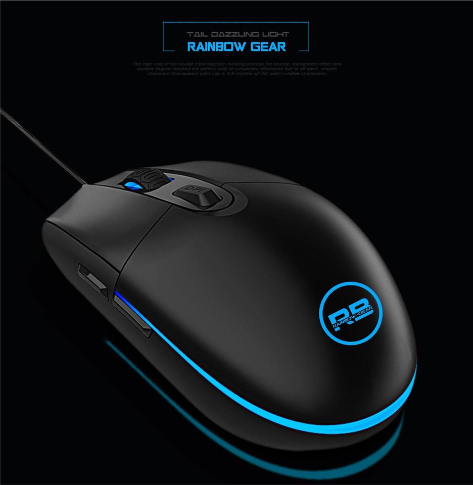 Mouse Gaming Rainbow R102