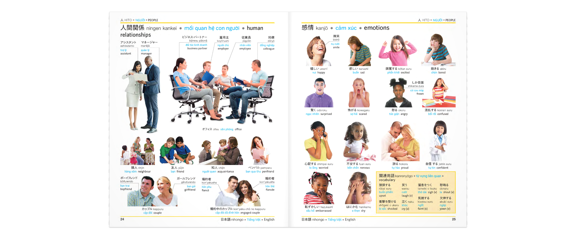 DK Trilingual Visual Dictionary – Japanese-Vietnamese-English
