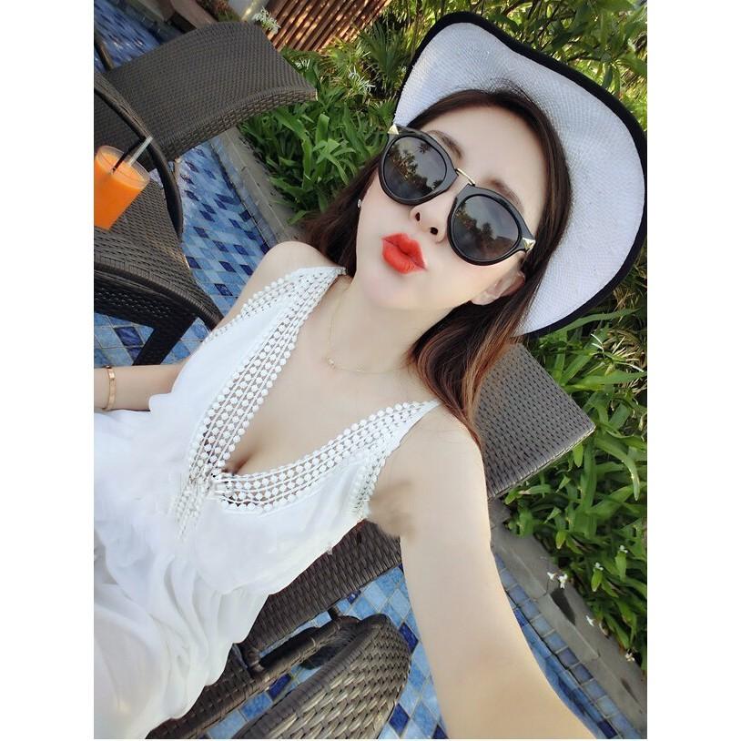 Đầm Maxi Phối Ren Hàng Nhập Quảng Châu Rất Đẹp chất chiffon lót thun thoáng mát và co giãn