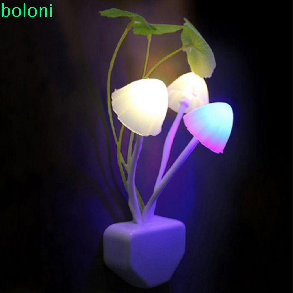 Đèn Ngủ Led Cảm Ứng Hình Cây Nấm Dễ Thương Nhiều Màu Sắc -anhsonnd18