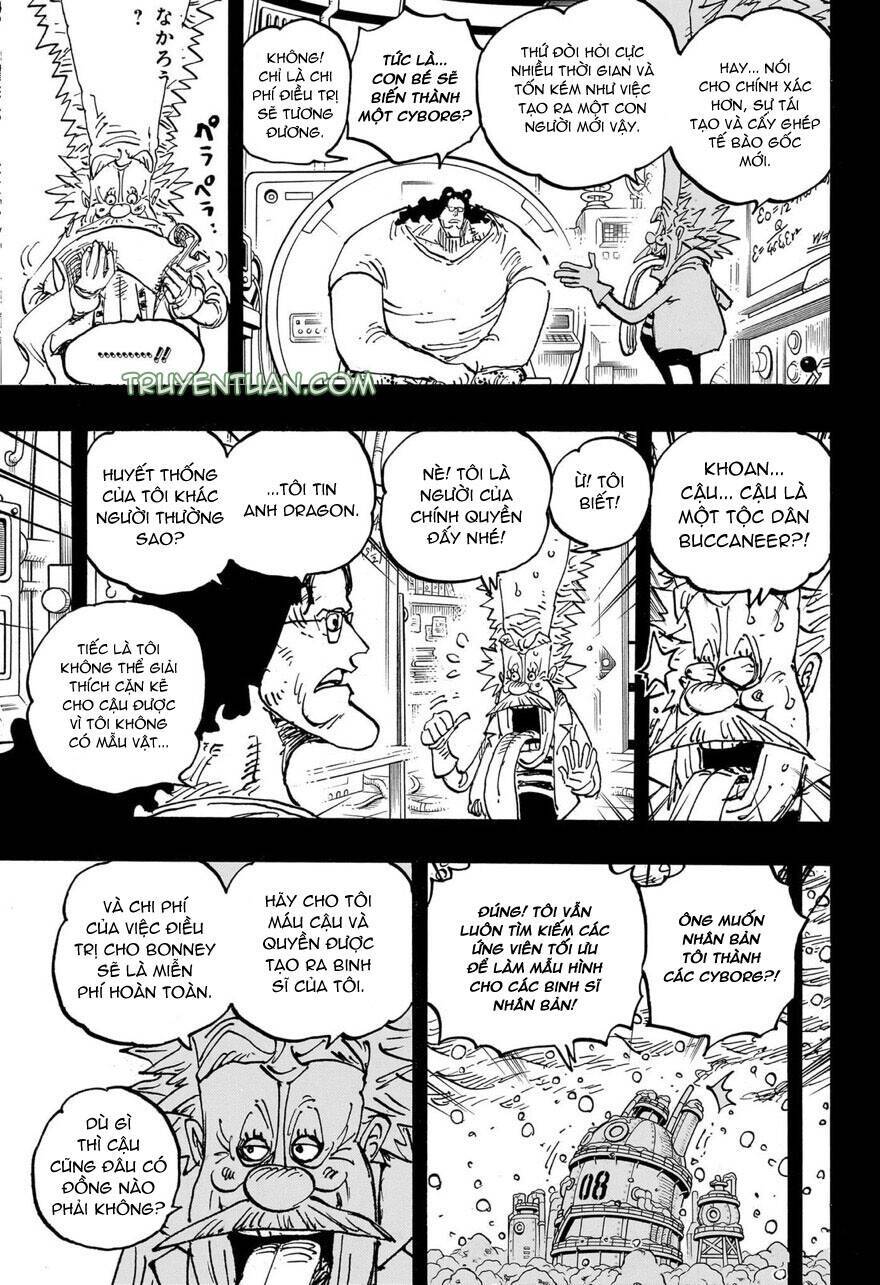đảo hải tặc - one piece chapter 1099 16
